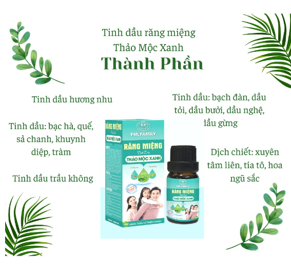 Tinh dầu răng miệng FML 10ml